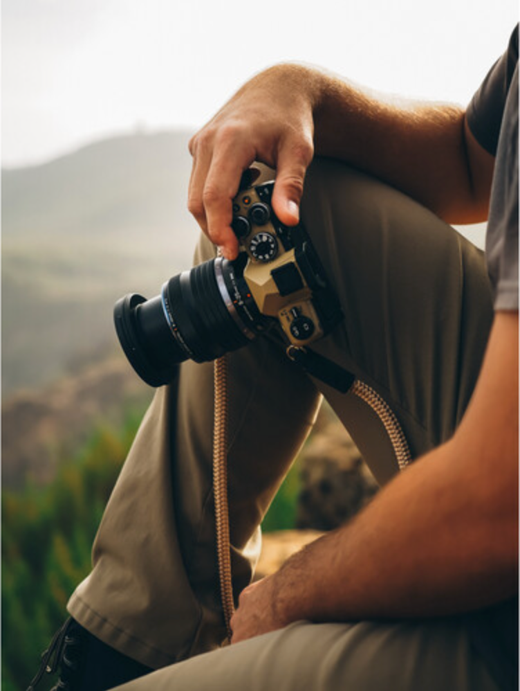 OM SYSTEM OM-5 Mark II Mirrorless Camera Body (Sand Beige) - Weatherproof Compact for Travel & Outdoor Photography