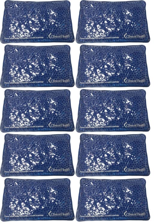 Therapist's Choice® Reusable Hot & Cold Therapy Pack with Gel Beads - Flexible Hot Cold Compress for Athletes, Arthritis Pain Relief, Swelling & Sports Injuries - Perfect for Post-Workout Recovery & Joint Pain Management