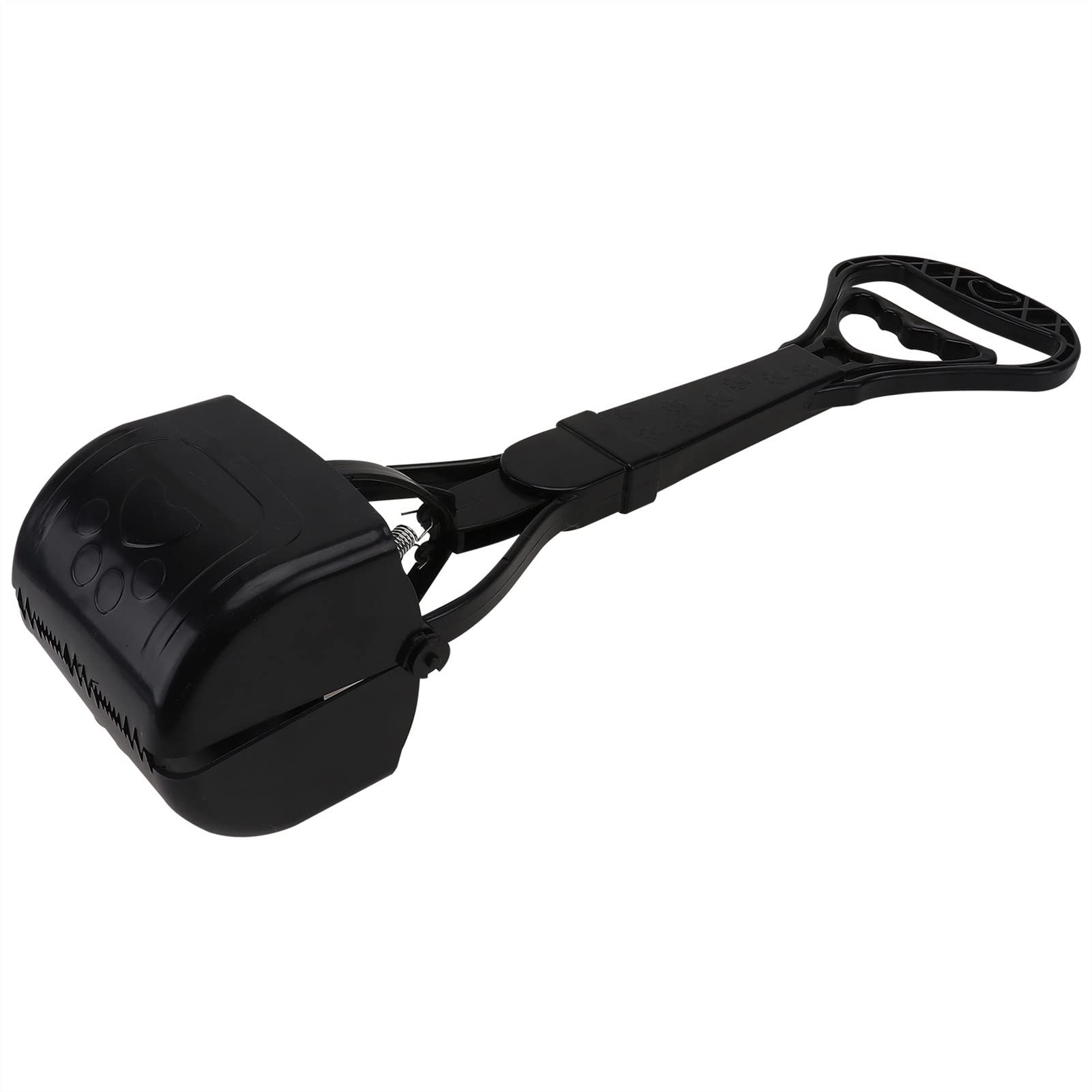 NFEGSIYA Long Handle Portable Dog Poop Scooper with Waste Bags - Durable Pet Waste Cleanup Tool for Backyard, Park & Travel - Includes 1 Pooper Scooper and Waste Bags