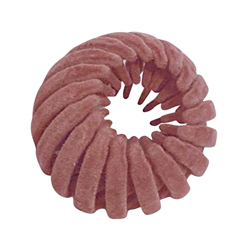 Expandable Donut Bun Maker Hair Clip - Birds Nest Hairpin for Women & Girls, Ponytail Holder & Curl Accessory (Pink, One Size) - Perfect for Updos, Messy Buns & Everyday Hairstyles