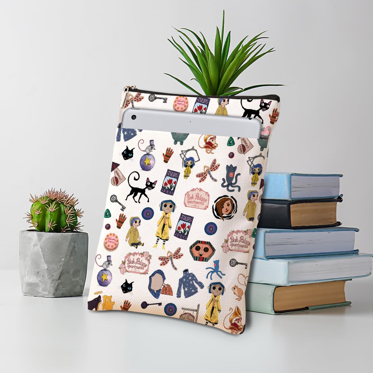 TBT Thriller Fantasy Book Sleeve Cover - Perfect Gift for Book Lovers, Librarians & Teachers - Ideal for Book Clubs, Birthdays, Mother's Day & Graduation - Protect Your Books in Style at Home, School or Travel