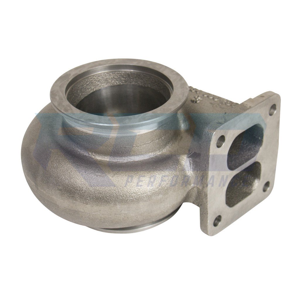 Borg Warner S400SX Turbocharger Housing - 1.10 A/R Twin Volute T4 87mm Turbine for High-Performance Diesel & Racing Applications