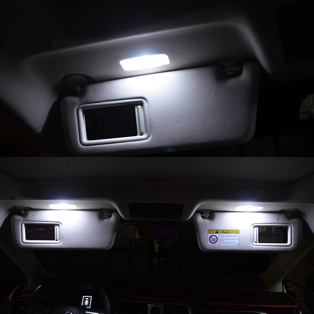 48 SMD White Full LED Sunvisor Vanity Light Replacement for Lexus & Toyota - Perfect for Car Interior Lighting & Nighttime Makeup