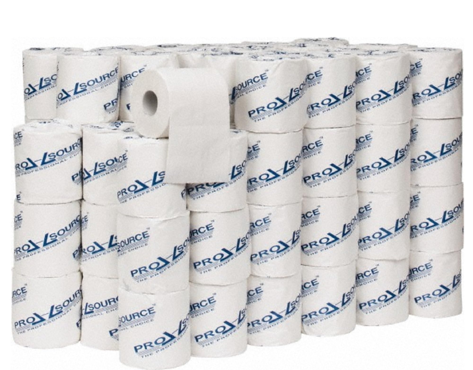 Premium 2-Ply Bath Tissue - 500 Sheets per Roll, 96 Rolls Bulk Pack (48,000 Sheets) | Soft & Strong Toilet Paper for Home, Office & Commercial Use | Septic Safe & RV Friendly