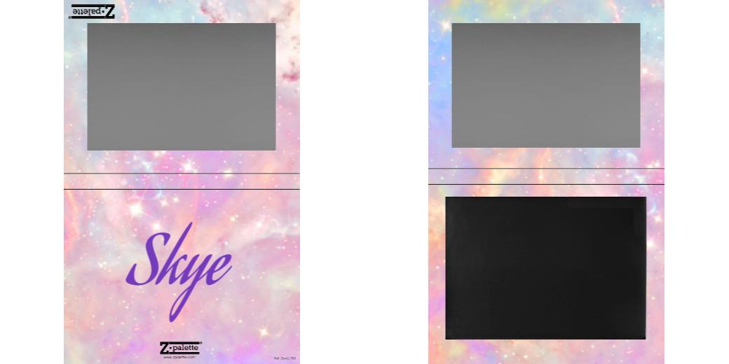 Custom Extra Large Z Palette - Magnetic Makeup Palette for Eyeshadows & Blush - Perfect for Professional Makeup Artists & Travel