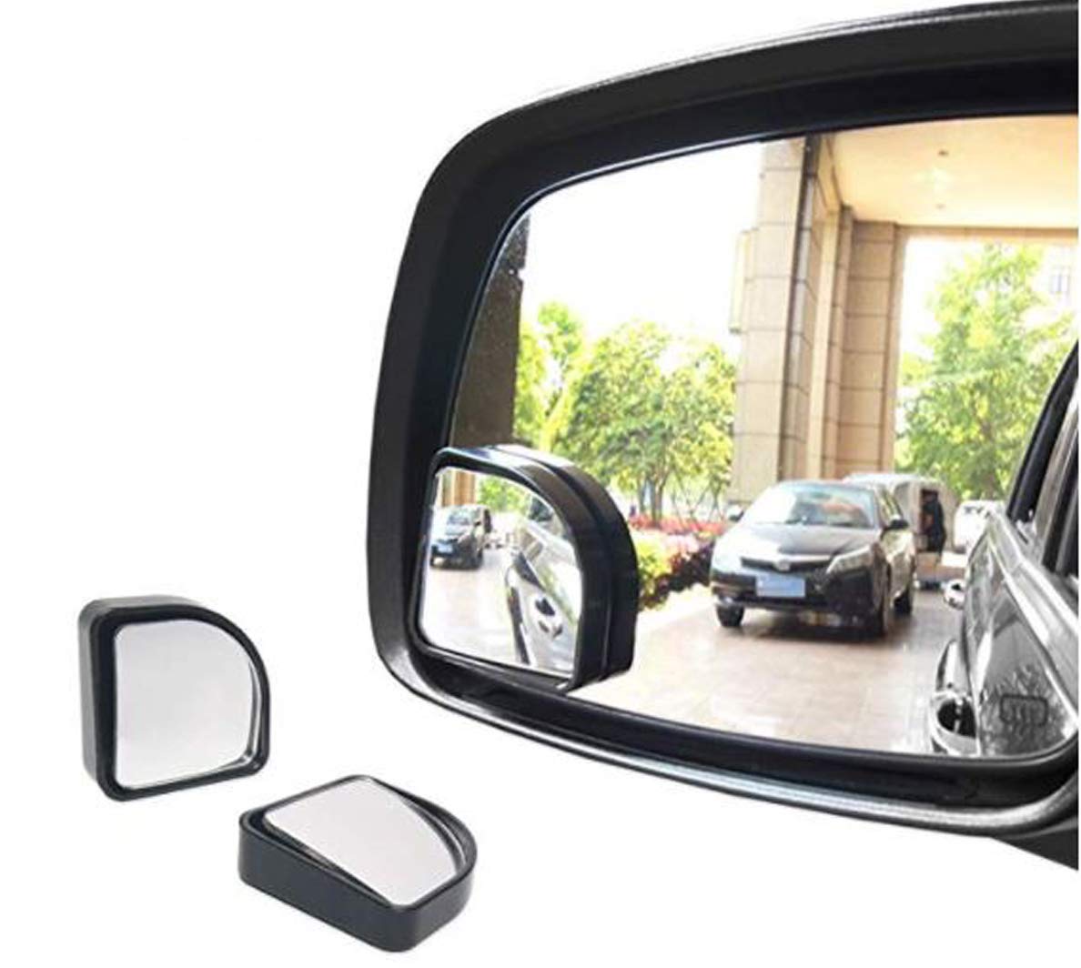 Adjustable Convex Hypersonic Car Rear View Mirror - Wide Angle Blind Spot Mirrors for Cars, Trucks, SUVs, RVs & Vans | Enhanced Safety & Parking Assistance