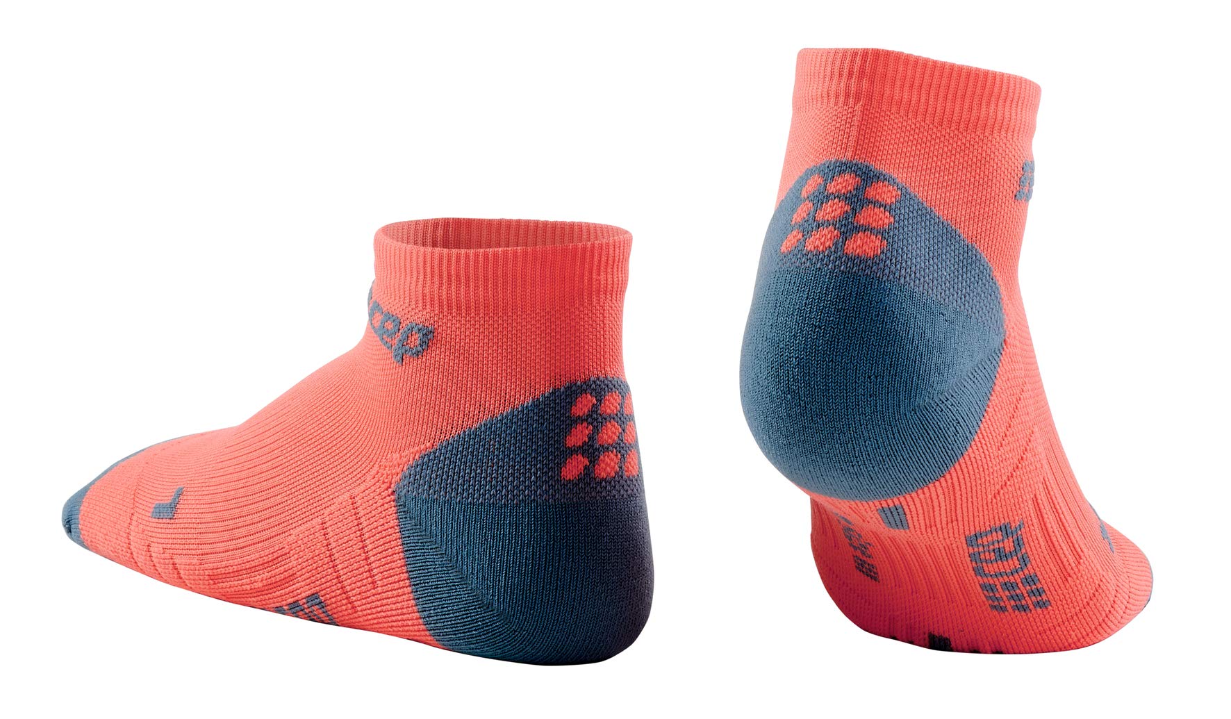 CEP Men's No Show Compression Running Socks - Performance Athletic Socks for Running, Gym & Sports - Breathable & Supportive Low Cut Socks for Active Lifestyles