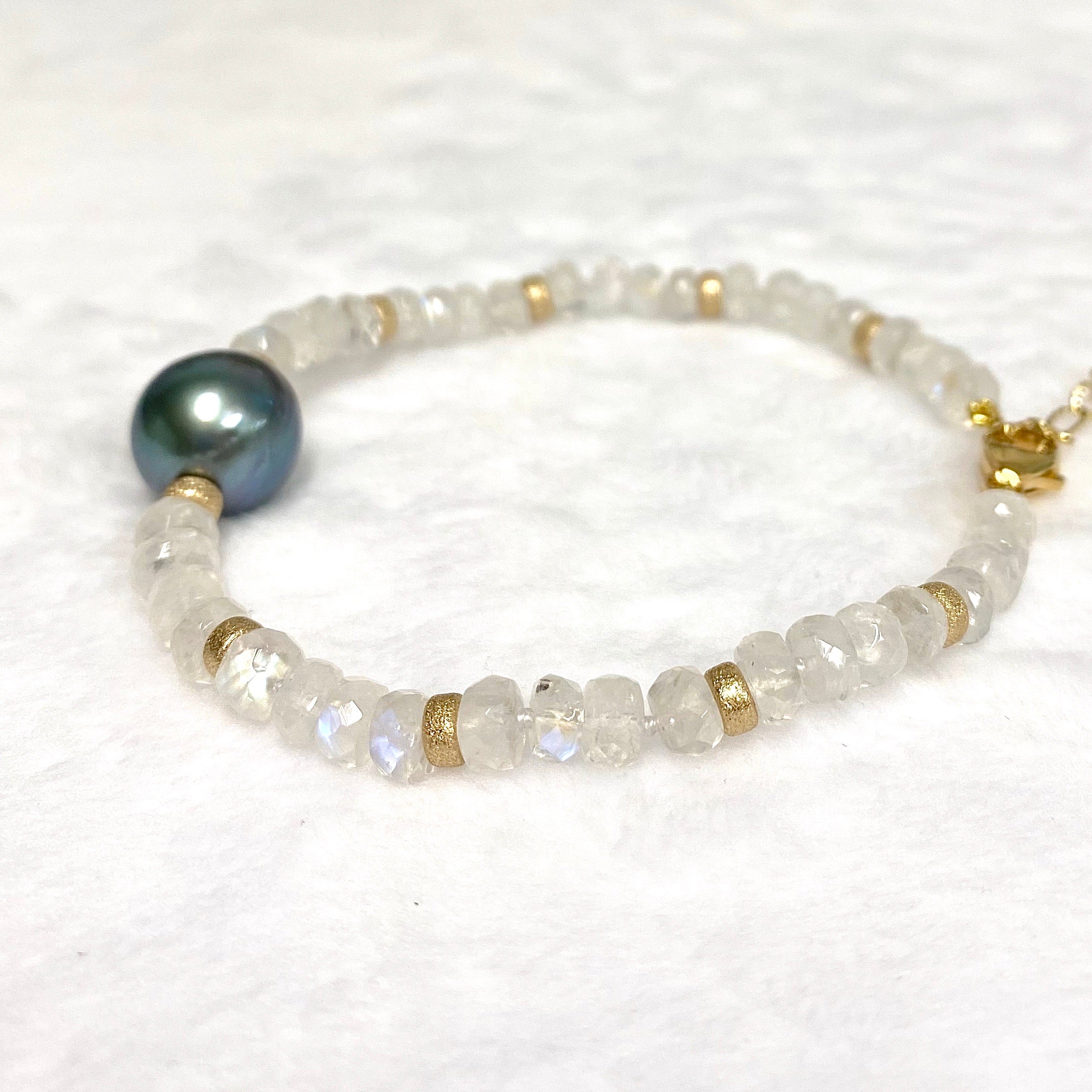 MAYRA Moonstone Bracelet (B497) - Elegant Handmade Jewelry for Women, Perfect for Gifts, Parties & Everyday Wear