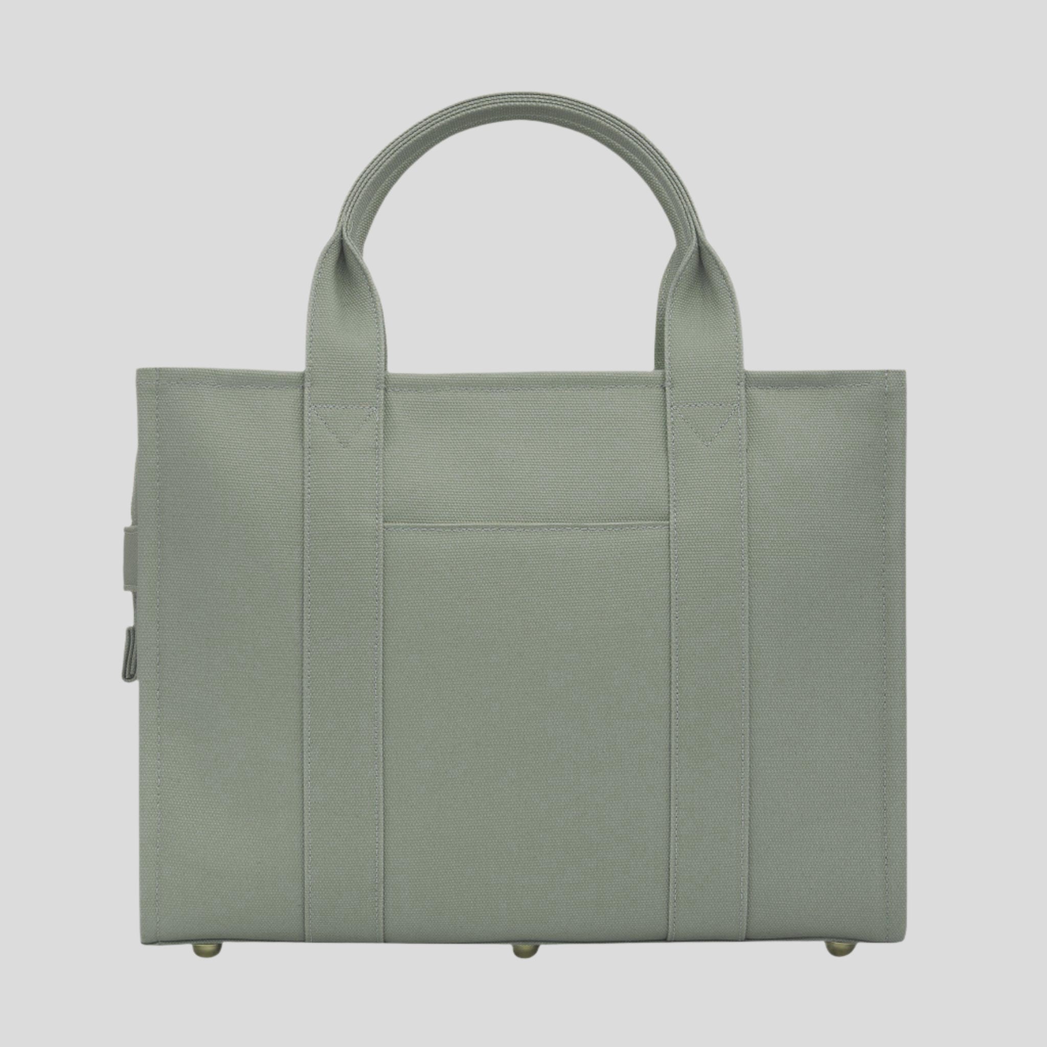 Small Bon Vivant Structured Tote Bag - Mini Tote in Sage Green | Stylish Everyday Purse for Work, Shopping & Travel