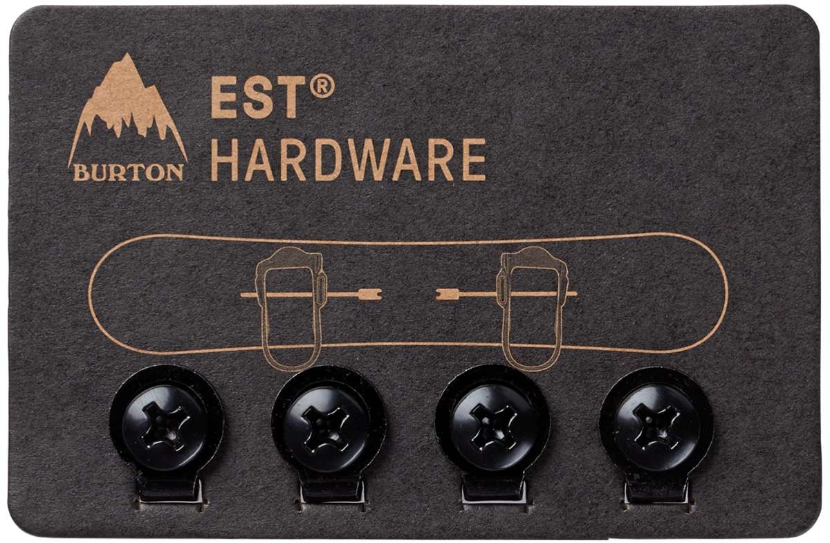Burton EST Binding Hardware Set 2023 - Premium Snowboard Bindings for All-Mountain Riding | Perfect for Freestyle, Backcountry & Park Snowboarding
