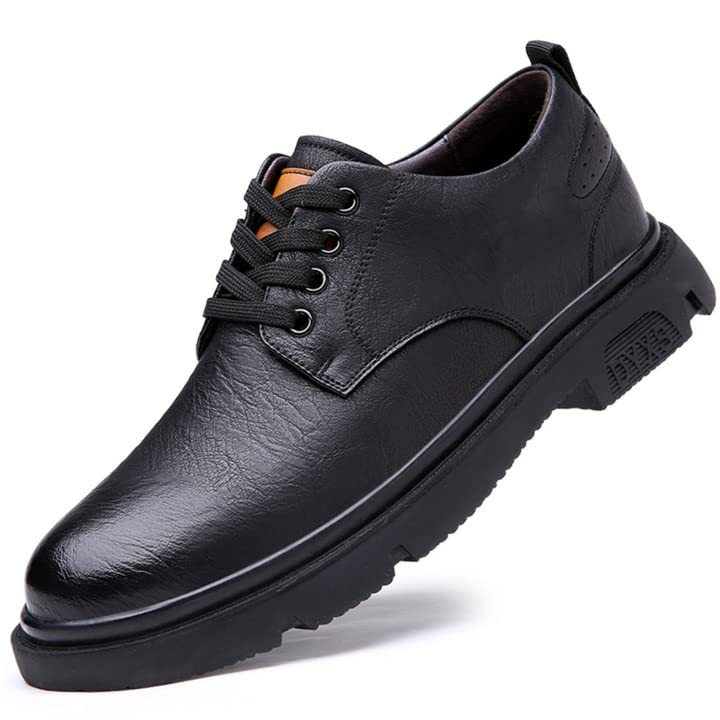 Stylish Men's Leather Loafers - Comfortable Slip-On Business Casual Shoes for Men | Lightweight, Non-Slip Driving Footwear | Perfect for Office, Travel & Walking