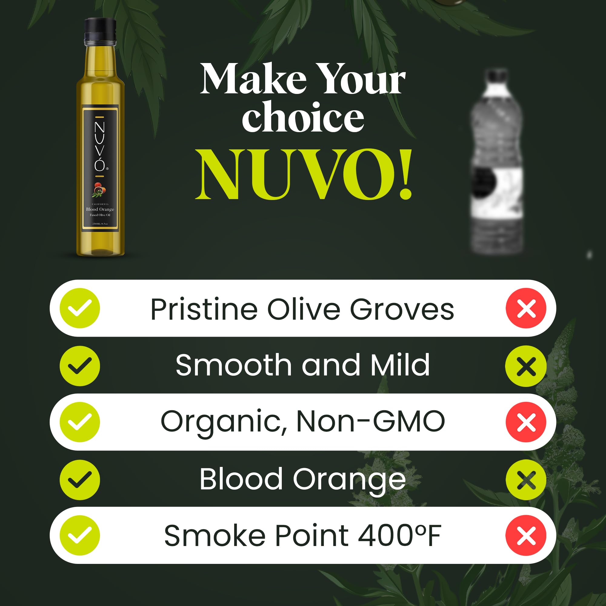 Premium Cold-Pressed Blood Orange Infused Olive Oil - 500ml | Gourmet Cooking, Salad Dressing & Baking | Rich Flavor & Antioxidant Benefits