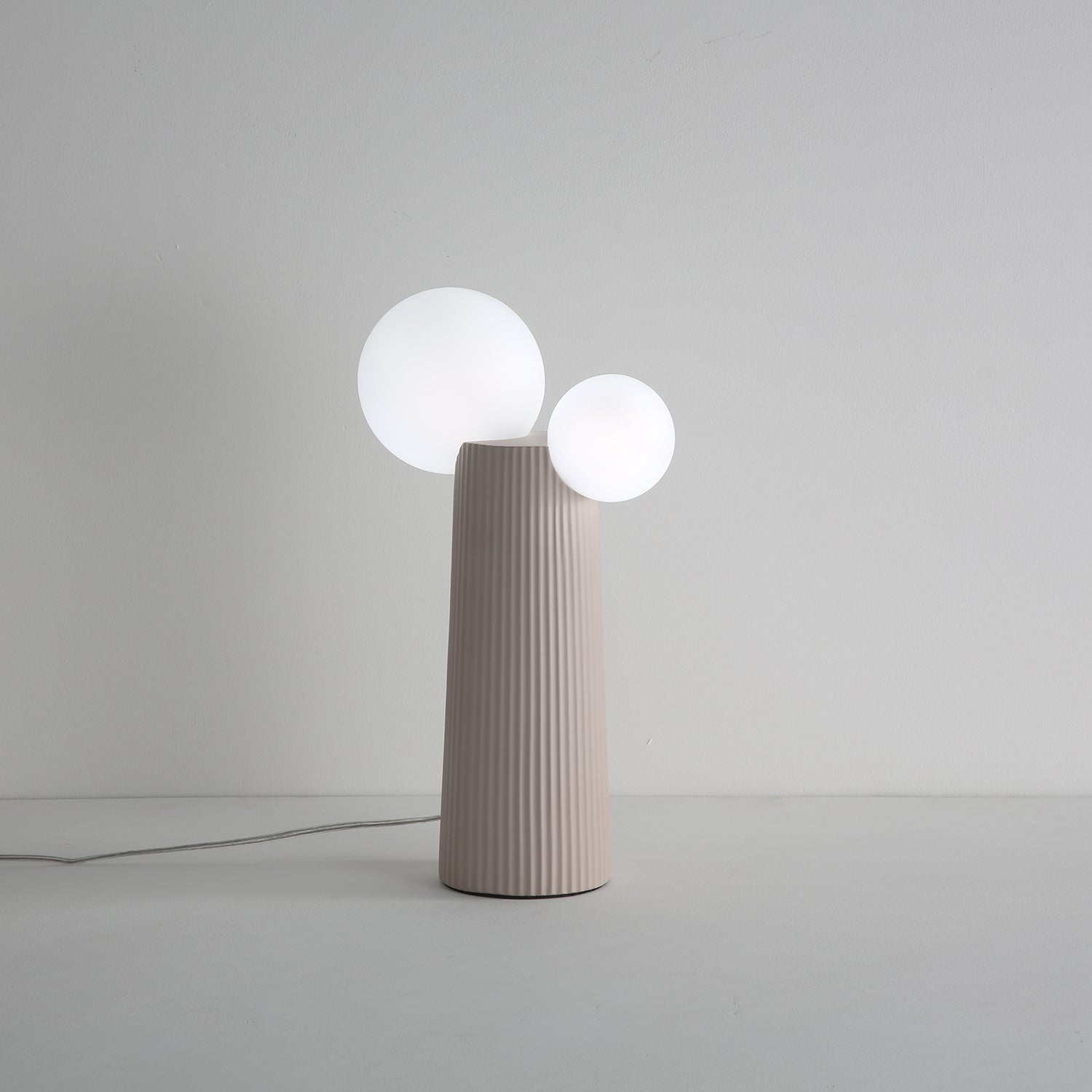 Modern LED Land Table Lamp - Adjustable Brightness, USB Charging Port for Bedroom, Living Room, Office - Perfect for Reading, Working & Night Light
