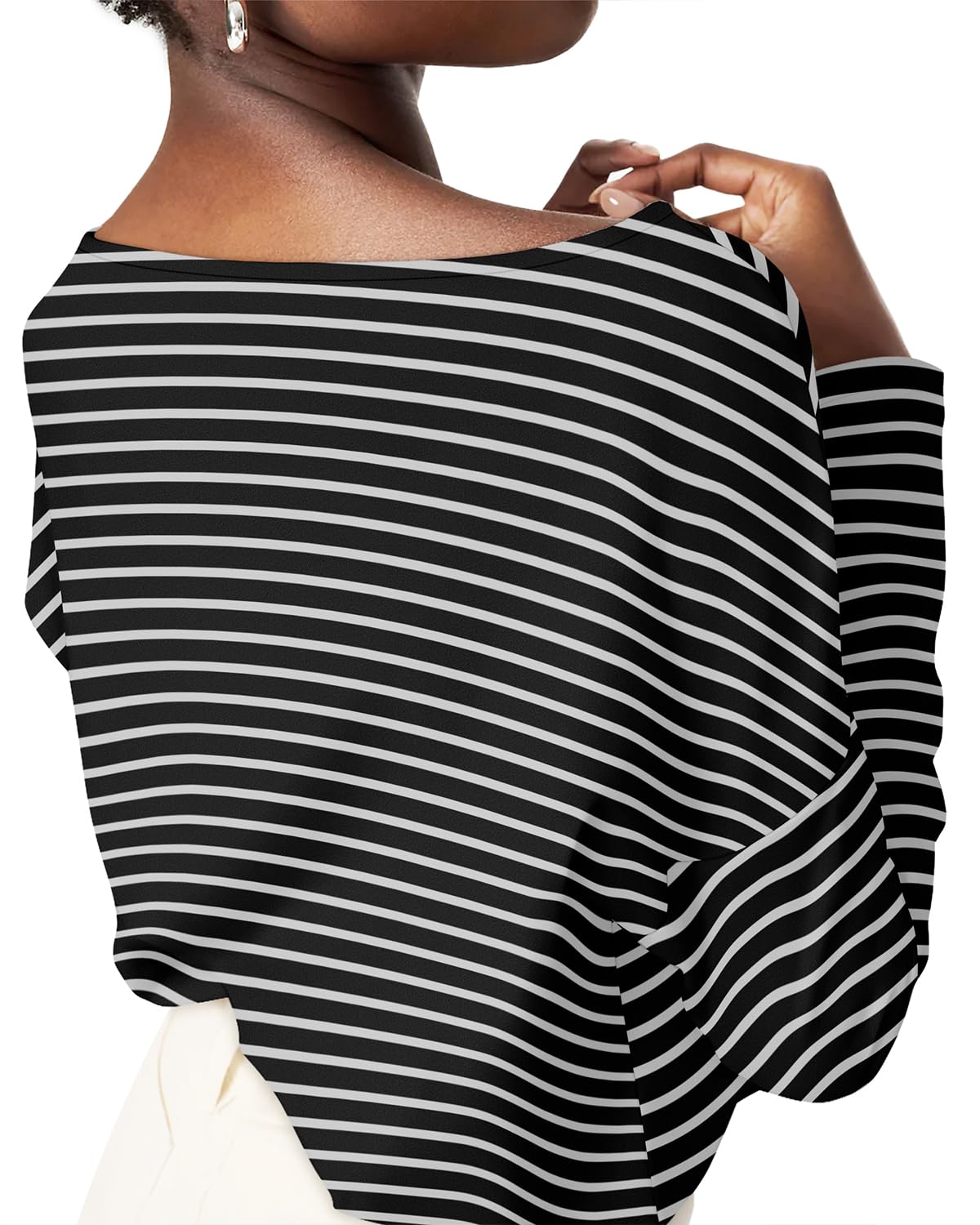 Jescakoo Women's Fall Sweatshirt Boat Neck Tunic Top - Soft Casual Pullover Sweater for Autumn & Winter (Sizes S-2XL) | Perfect for Layering, Office Wear & Weekend Outfits