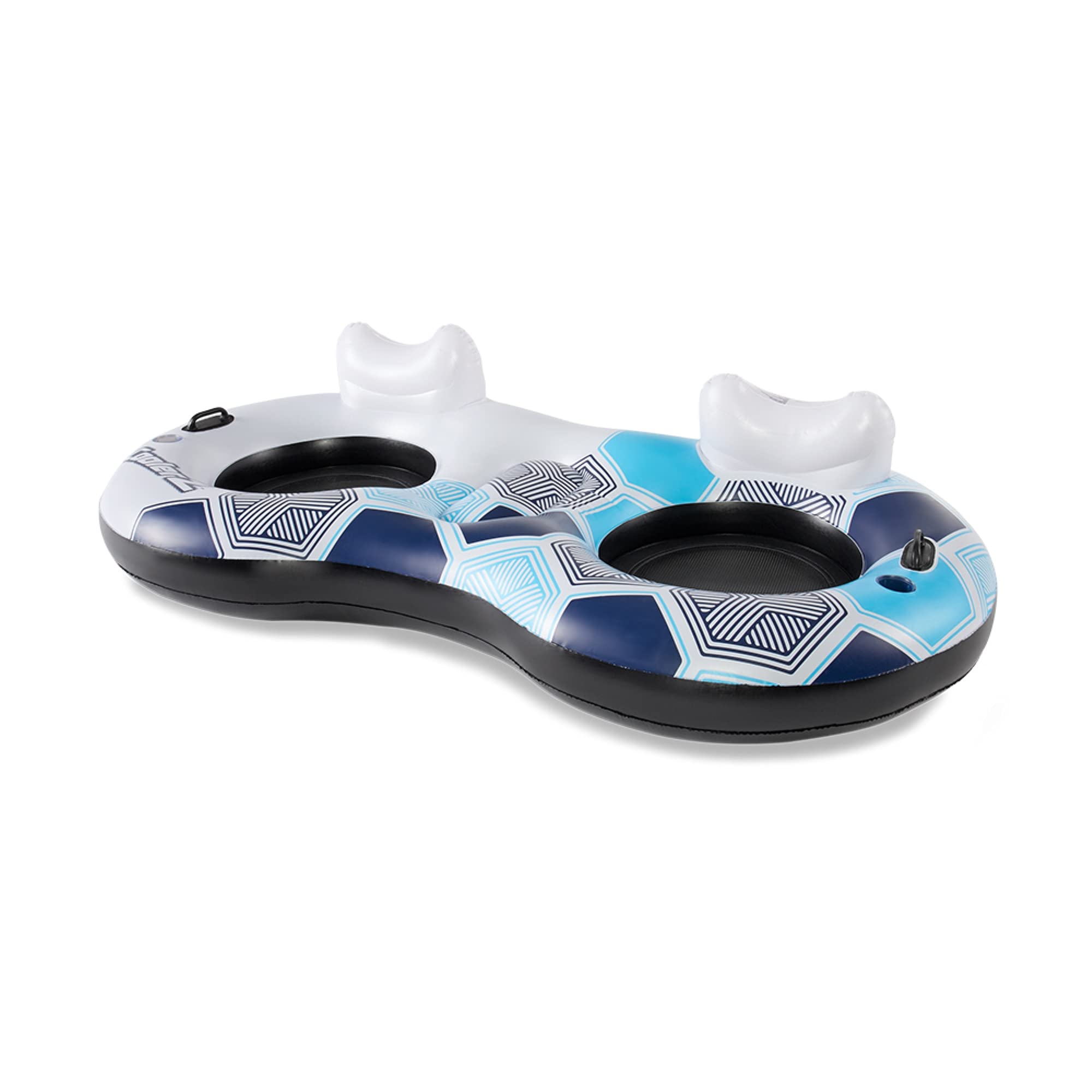 Bestway CoolerZ Rapid Rider Inflatable Pool Chair Tube - Floating Lounge for Adults, Portable Blow Up Pool Float with Cup Holder - Perfect for Swimming Pools, Lakes, and Beach Relaxation