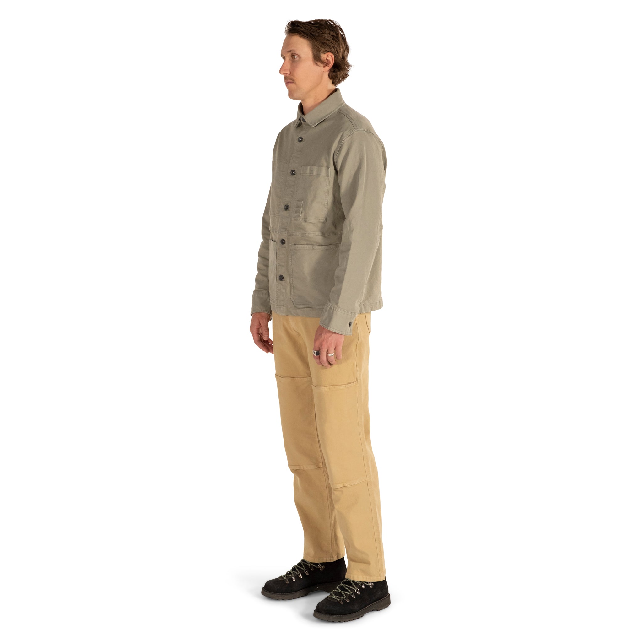 Men's Utility Jacket - Durable & Stylish Outdoor Workwear for Hiking, Camping & Everyday Wear