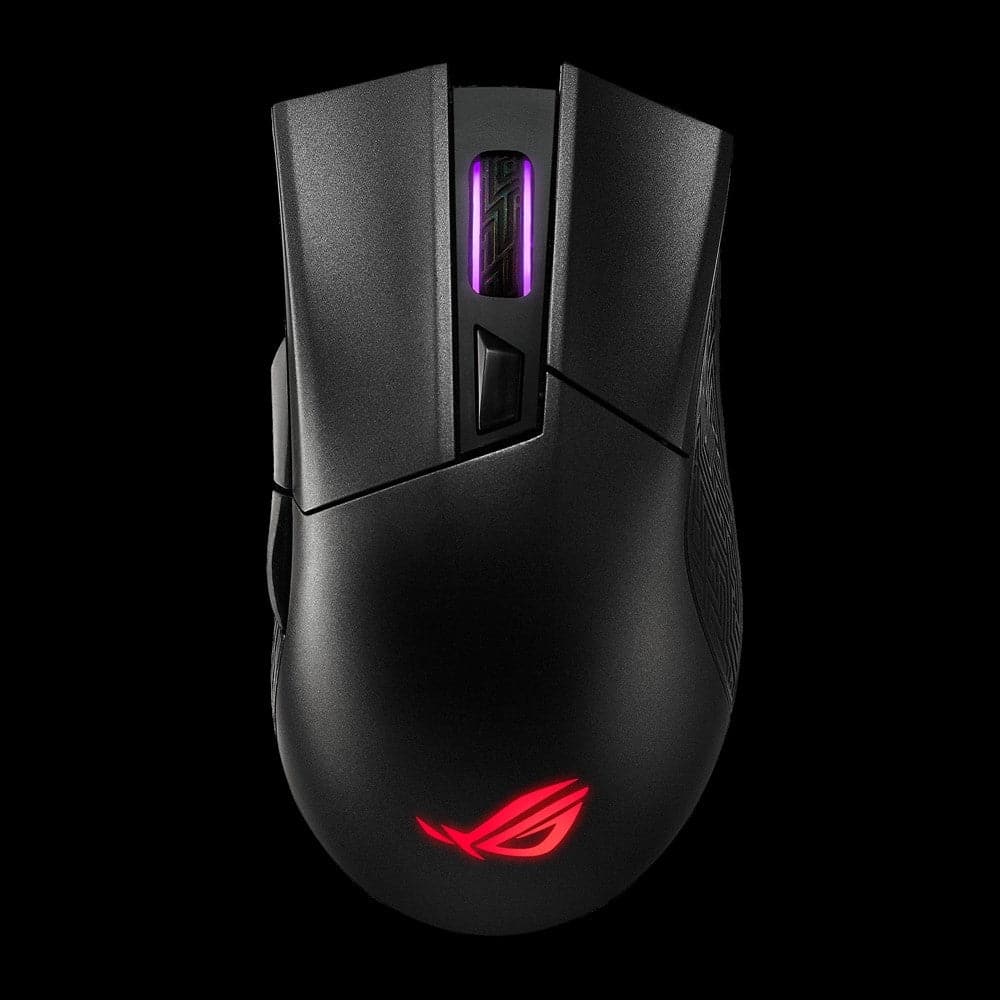 ASUS ROG Gladius II Wireless Gaming Mouse with Aura RGB Lighting - 2 Year Warranty - Perfect for FPS, MOBA & Esports Gaming