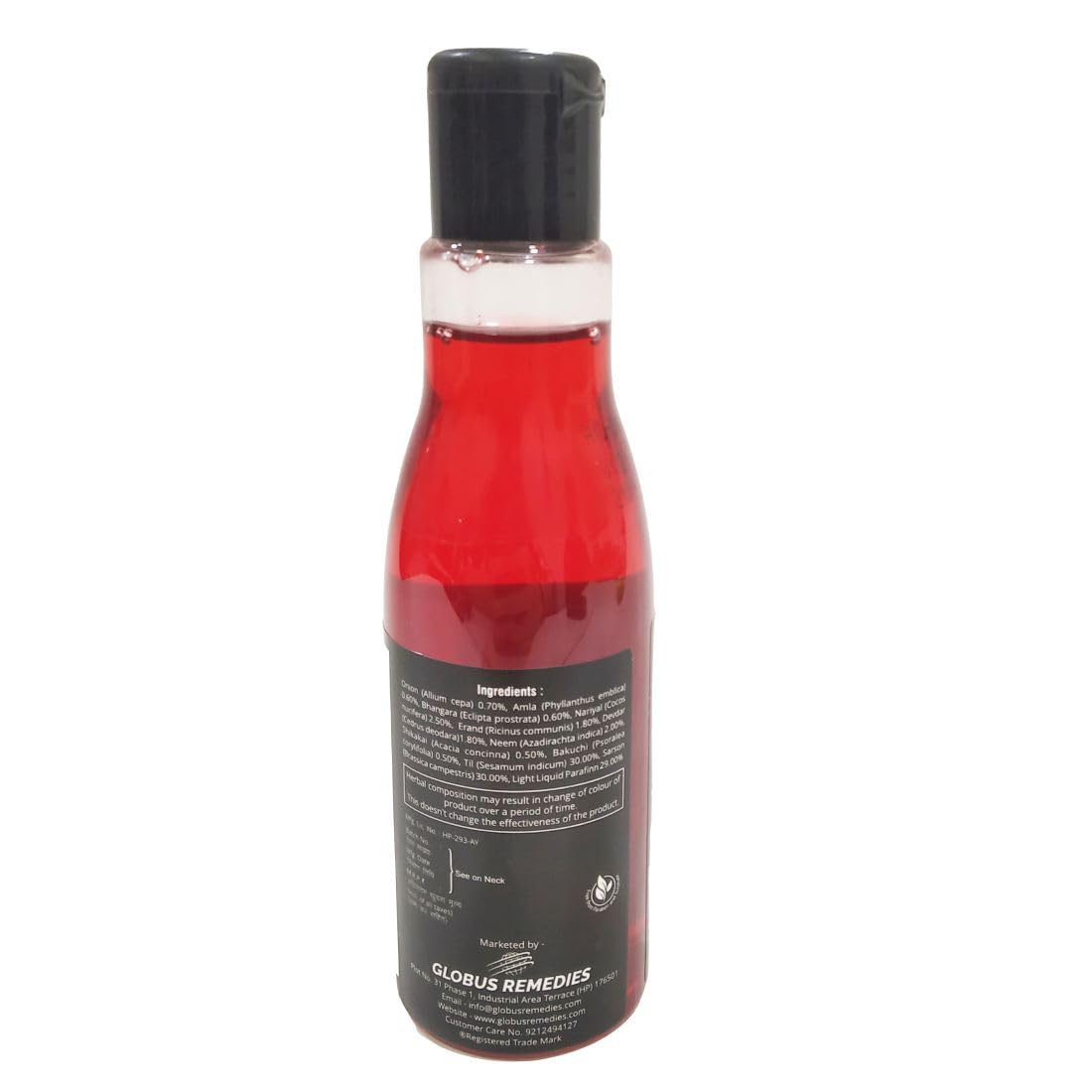 Globus Remedies Onion Hair Oil for Hair Growth & Fall Control - Anti Dandruff Treatment with Natural Shine & Strength Boost (100ml) - Perfect for Daily Hair Care & Scalp Nourishment