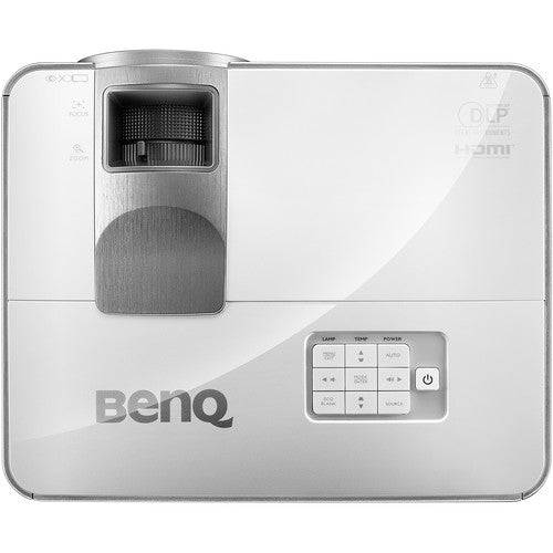 BenQ MW632ST 3200 Lumens WXGA Short Throw DLP Projector for Home Theater, Office Presentations & Classroom Use - Bright HD Projection with 3D Support