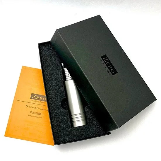 Delight Labo Double Action Japanese Pen & Pen Stand Set ZE225C - Premium Writing & Display for Office, Home, and Gift Giving