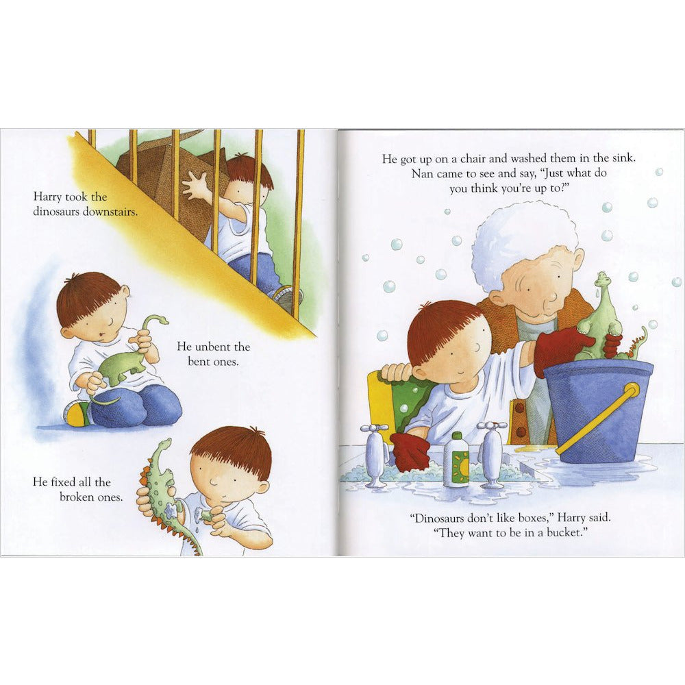 Harry And The Bucketful Of Dinosaurs by Ian Whybrow | Children's Adventure Book | Dinosaur Story for Kids | Perfect for Bedtime Reading & Classroom Storytime
