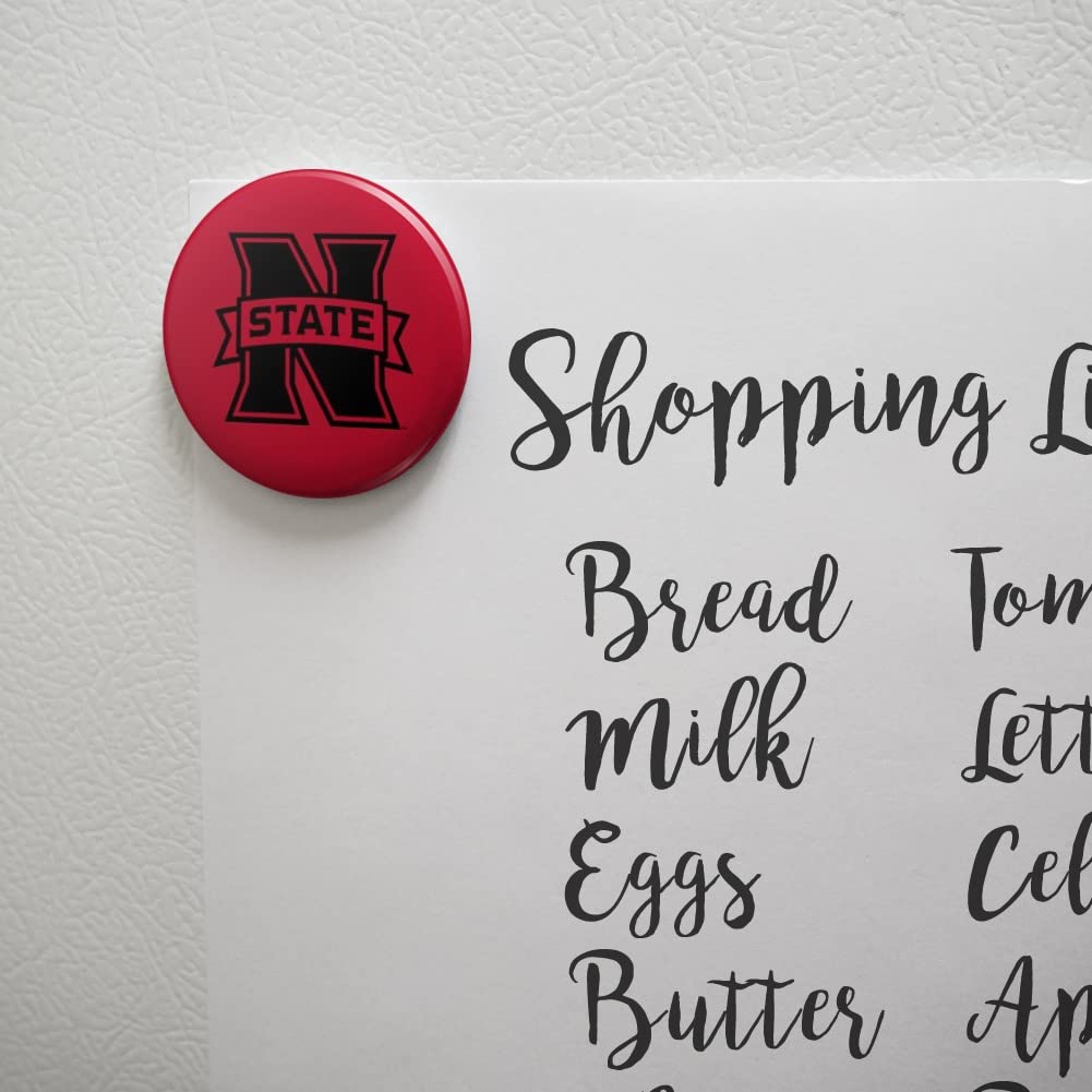 Northwestern Oklahoma State University Secondary Kitchen Refrigerator Locker Button Magnet - Perfect for Dorms, Offices & School Pride Decor