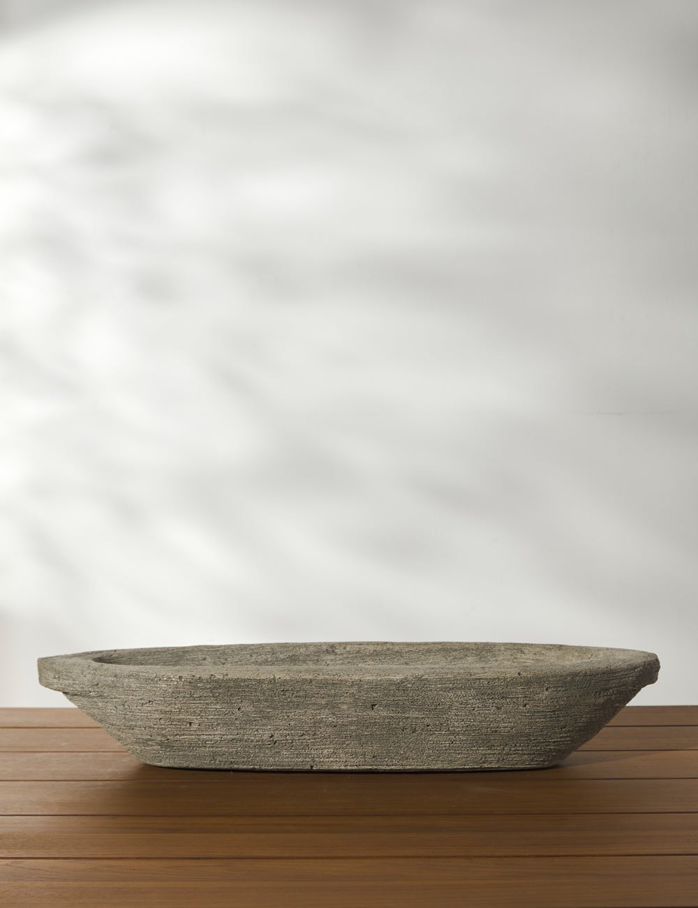 Cast Stone Tabletop Planters by Campania International - Elegant Indoor/Outdoor Decorative Plant Pots for Home, Garden & Patio