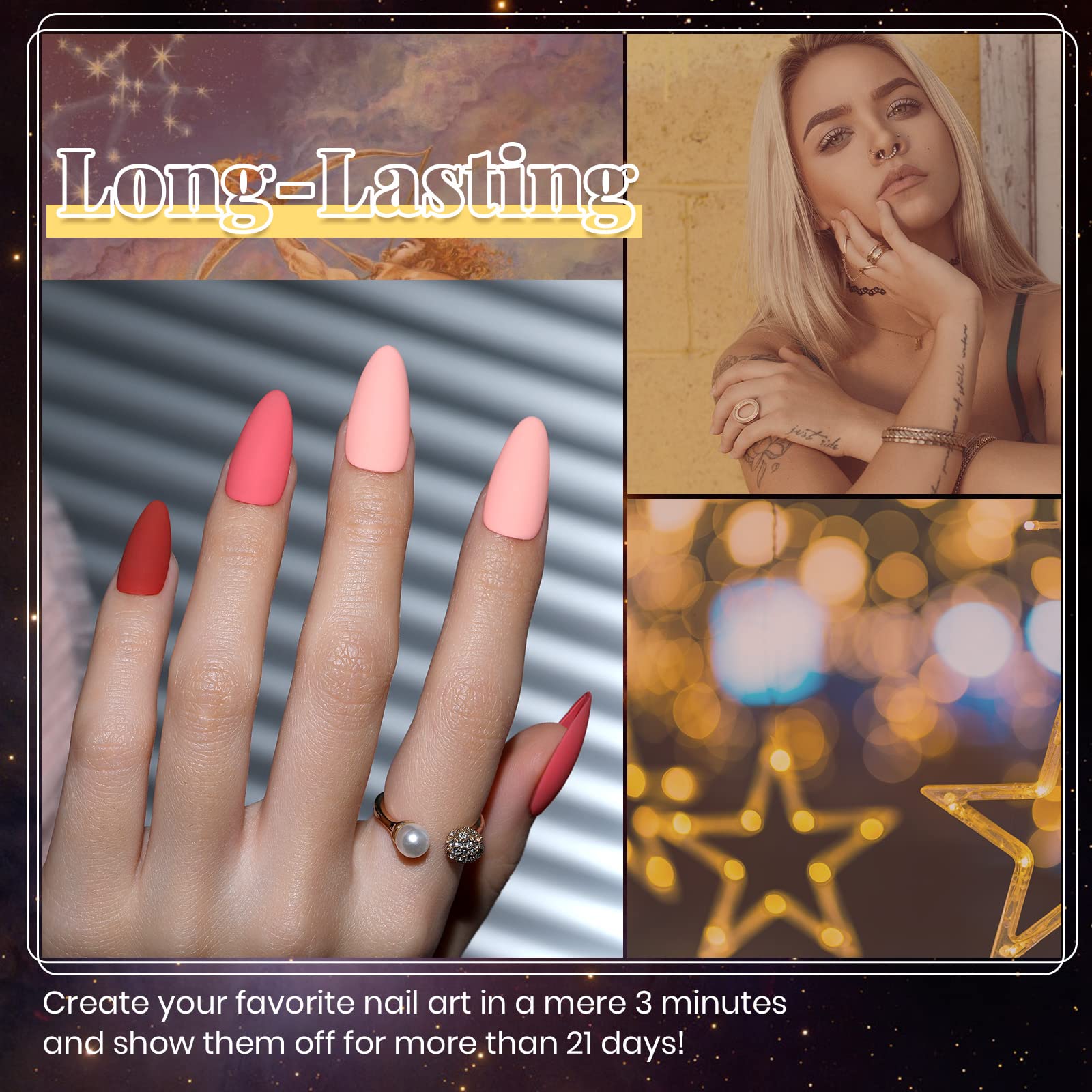 Beetles Gel Nail Polish Set - 6 Colors (Nude, Maroon, Brown) | Soak Off UV LED Gel Polish Kit | Gift for Women | Perfect for Home Manicures, Nail Art & Salon-Quality Results
