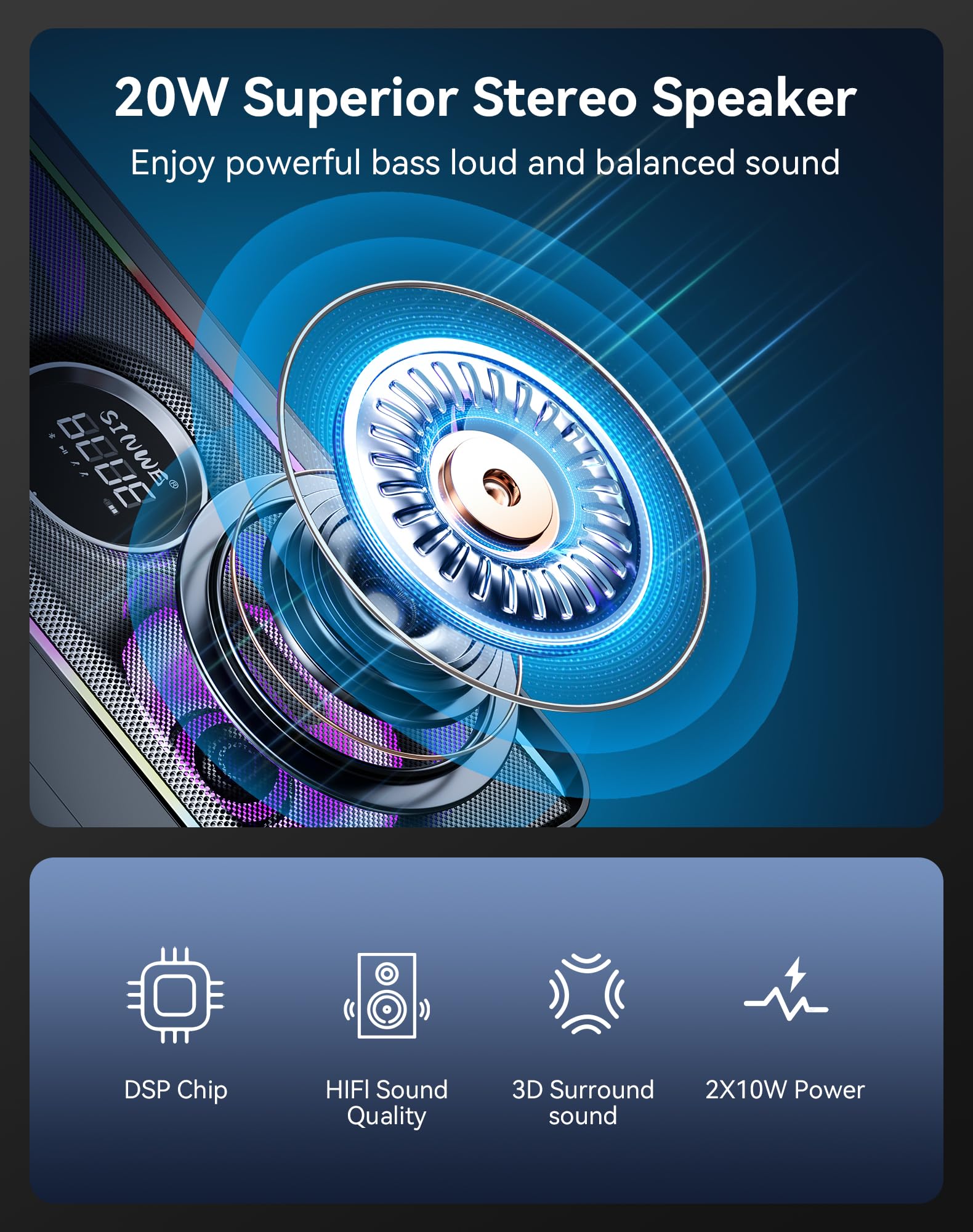 Portable Bluetooth Karaoke Machine with 2 UHF Wireless Microphones & LED Lights - Home Party Speaker System for Adults & Kids | Indoor/Outdoor Use, Weddings, Church Events, Birthday Gifts (K2 Model) - Perfect for Family Gatherings, Karaoke Nights & Special Celebrations