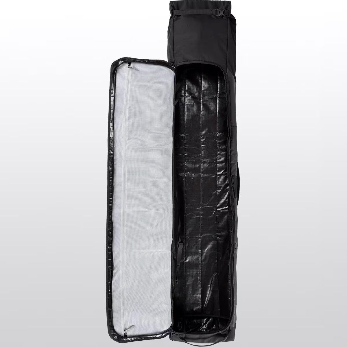 Backcountry Cottonwoods Double Ski & Snowboard Rolling Bag - Waterproof Travel Case for Airplane & Mountain Trips