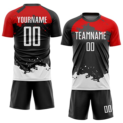 Black-red-white