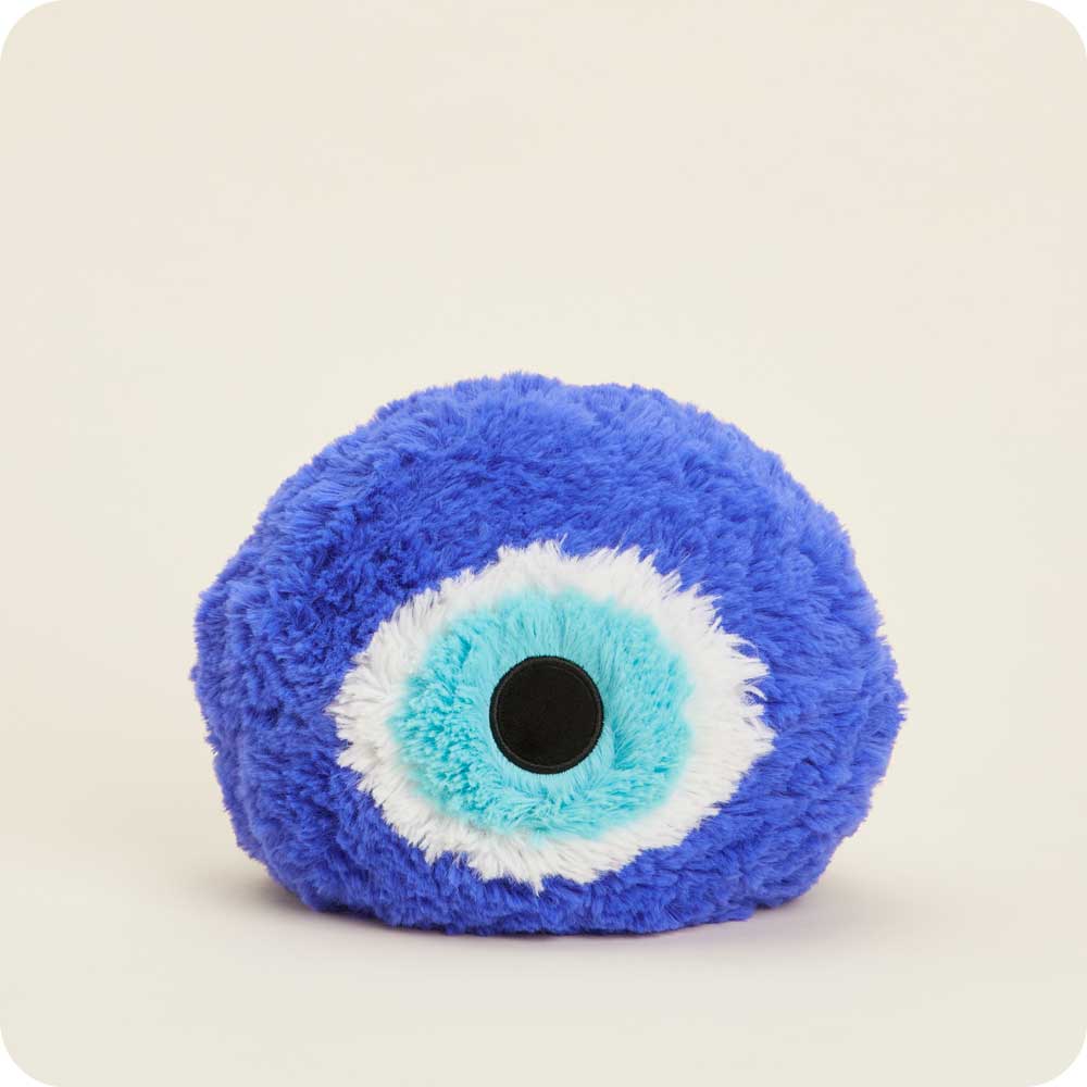 Evil Eye Warmies Plush Heating Pad - Microwaveable Scented Stuffed Animal for Stress Relief & Anxiety - Perfect for Home, Office, and Travel Use