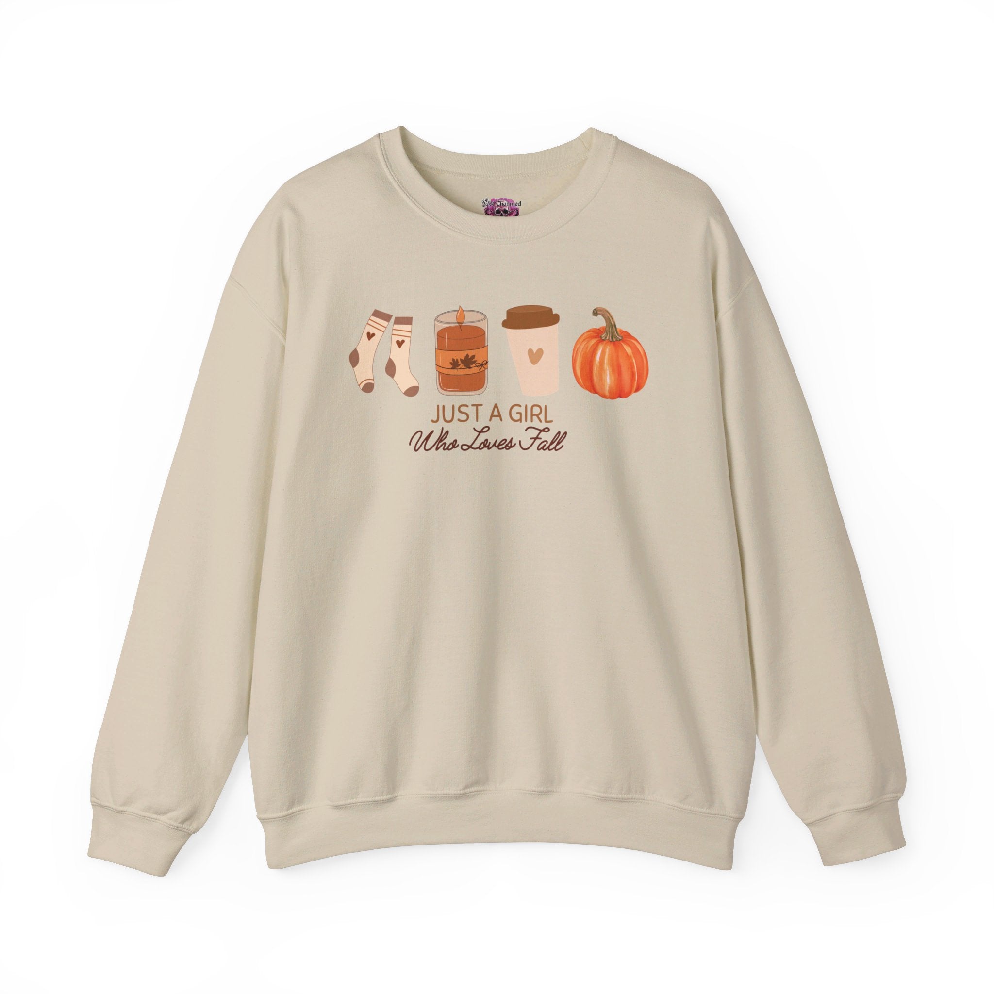 Just a Girl That Loves Fall - Cute Autumn Themed T-Shirt for Women | Perfect for Pumpkin Spice Season, Thanksgiving & Cozy Fall Outfits