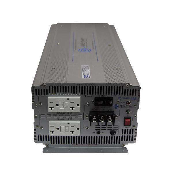 Aims Power PWRIG500024120S 5000W Pure Sine Wave Power Inverter - Reliable Backup for RVs, Boats & Off-Grid Solar Systems
