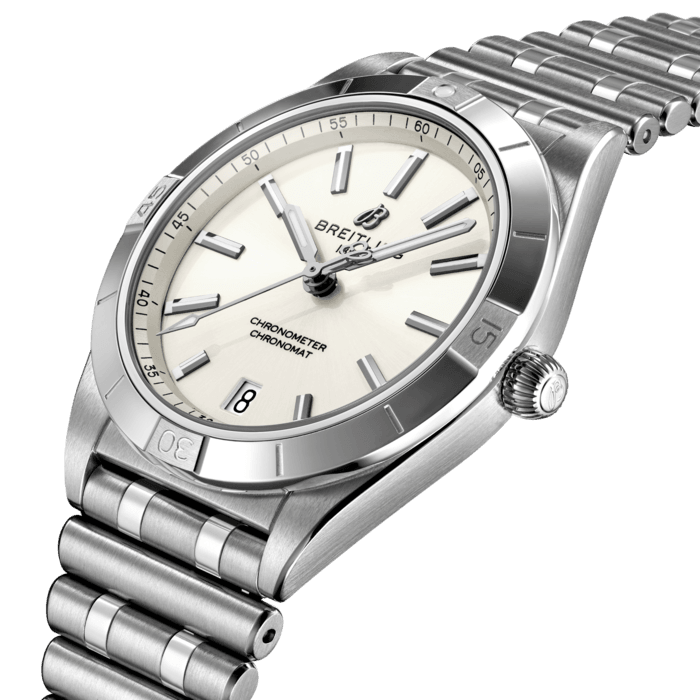 Breitling Chronomat 36 Stainless Steel Women's Watch - Luxury Automatic Timepiece for Business, Travel & Special Occasions