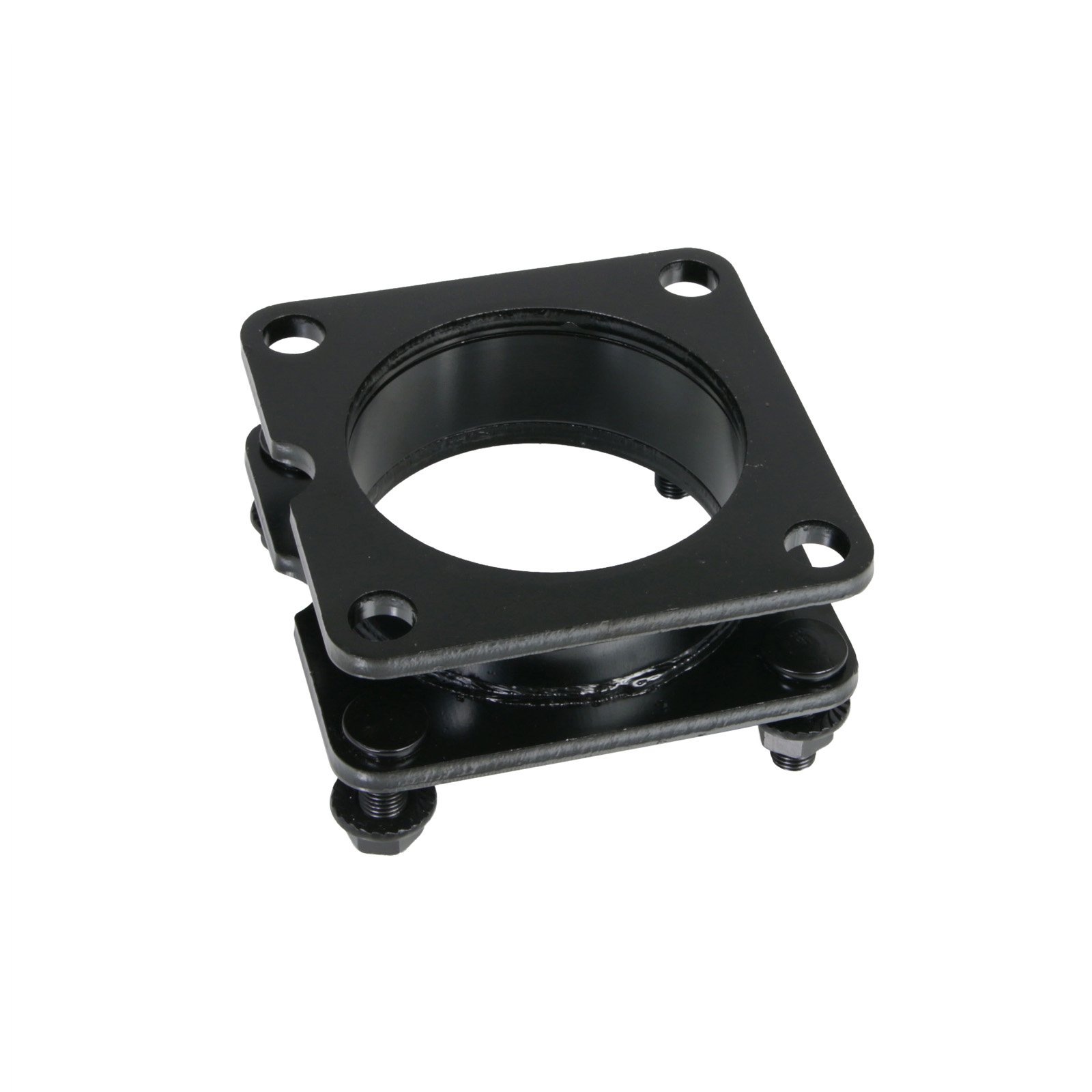 RockTrix 1.5 Inch Front Leveling Lift Kit for 2001-2012 Ford Escape, 2000-2012 Mazda Tribute & 2004-2012 Mercury Mariner - Black Steel Spacer - Improve Ride Height & Off-Road Performance