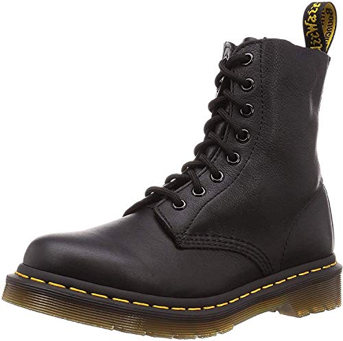 Women's Dr. Martens Pascal Virginia Leather Smooth Retro Punk Calf Boots - Stylish & Comfortable Ankle Boots for Everyday Wear, Music Festivals & Urban Fashion