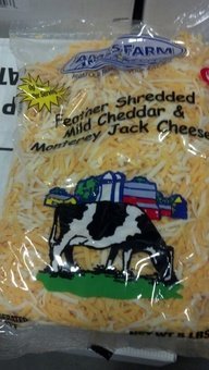James Farm: 5 Lb. Feather Shredded Mild Cheddar & Monterey Jack Cheese Blend - Perfect for Tacos, Nachos, Casseroles & Melting Recipes