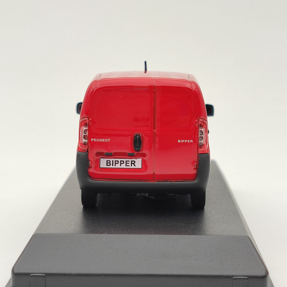 1/43 Scale Norev Peugeot Bipper Van Diecast Model Car - Red Collectible Vehicle for Christmas Gifts & Display | Perfect for Collectors, Car Enthusiasts, and Holiday Presents