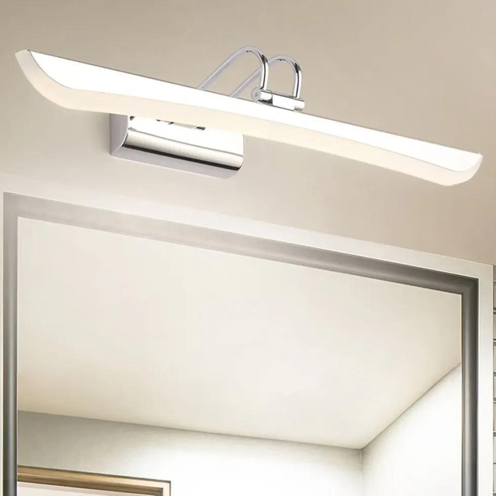 Modern Stainless Steel Picture Light - Adjustable LED Art Display Lighting for Wall Paintings, Photos & Home Decor - Perfect for Living Room, Gallery & Office