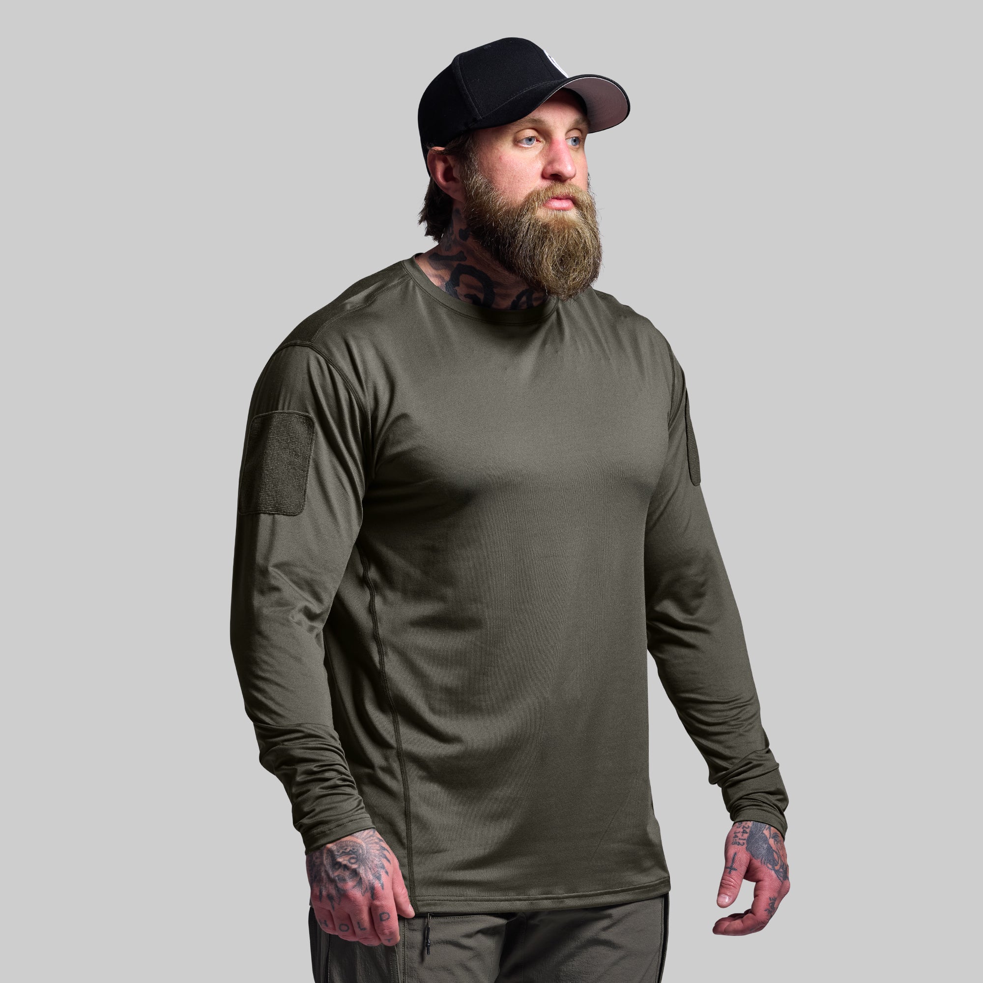 Long Sleeve Ranger Shirt - Tactical Outdoor Wear in Ranger Green for Hiking, Camping & Military Training