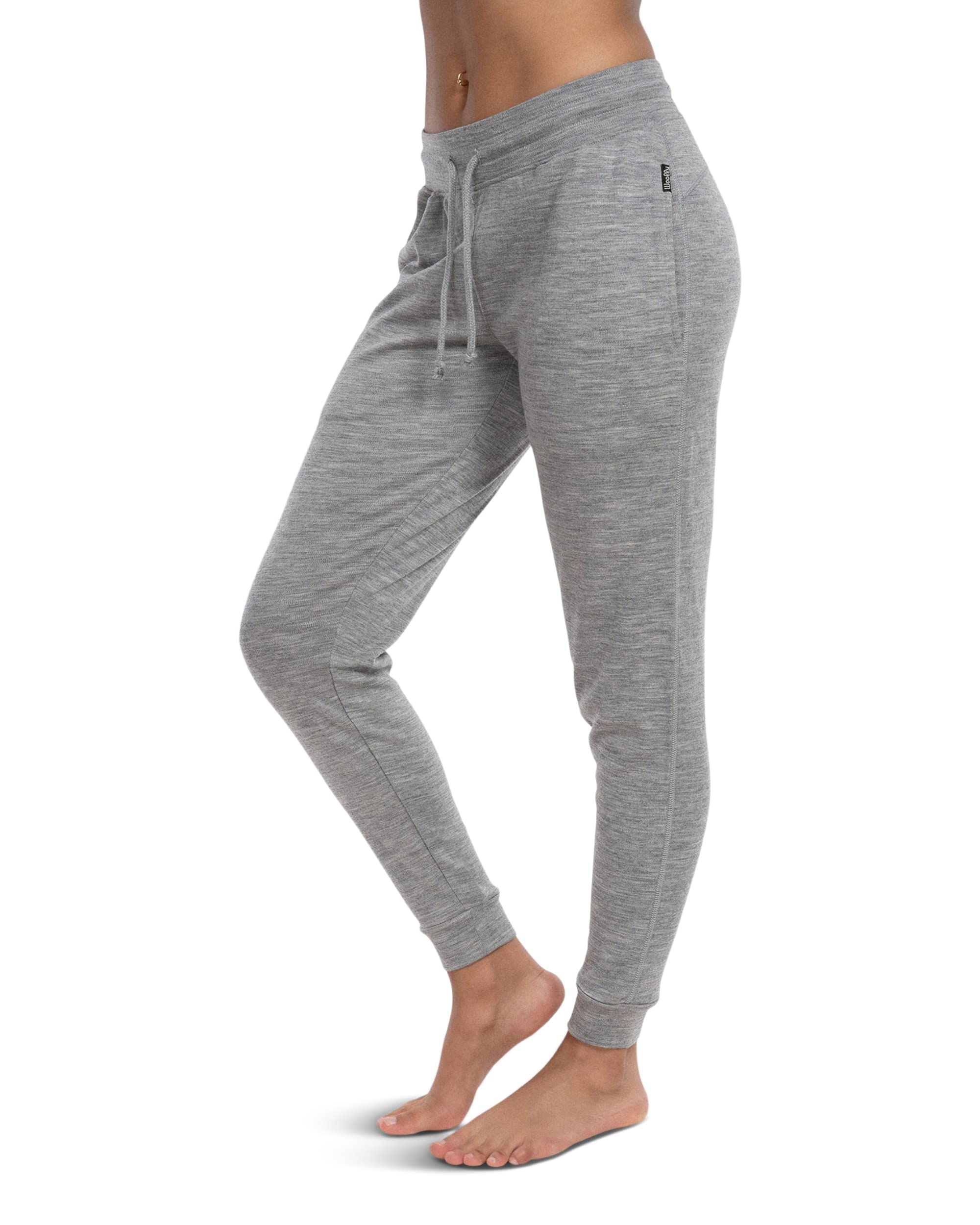 Women's Merino Wool Jogger Pants - Soft, Breathable & Odor-Resistant for Yoga, Hiking & Travel | Moisture-Wicking Thermal Base Layer for Cold Weather