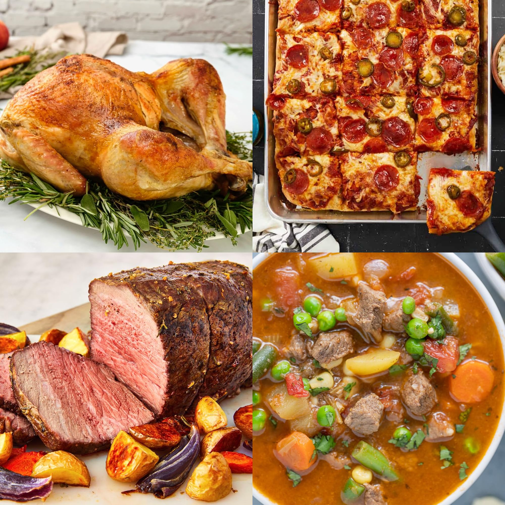 8 Quart Electric Roaster Oven & Slow Cooker - 2-in-1 Countertop Appliance with Removable Pan, 400°F Temperature, Easy Clean Black Design - Perfect for Holiday Meals, Potlucks & Family Dinners