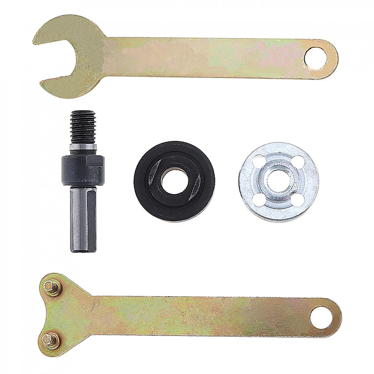 5pcs Metal Angle Grinder Replacement Parts Kit with Connecting Rod & Wrench - Compatible with M.C Grinders - Perfect for DIY Projects, Metalworking & Woodworking