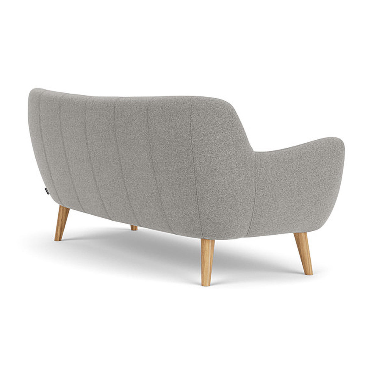 Herman Fabric 3-Seater Sofa - Modern Living Room Couch for Small Spaces, Comfortable Sectional Sofa for Apartment, Dorm & Home Decor | Perfect for Relaxing, Entertaining & Family Gatherings