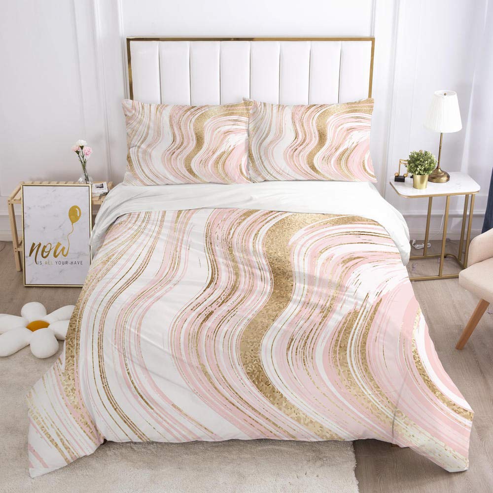 Premium 3D Printed Queen Size Bed Sheet Set - Luxury Comforter Duvet Cover & Pillowcases (002_Ru Single) - Soft Bed Linens for Master Bedroom, Guest Room & Dorm