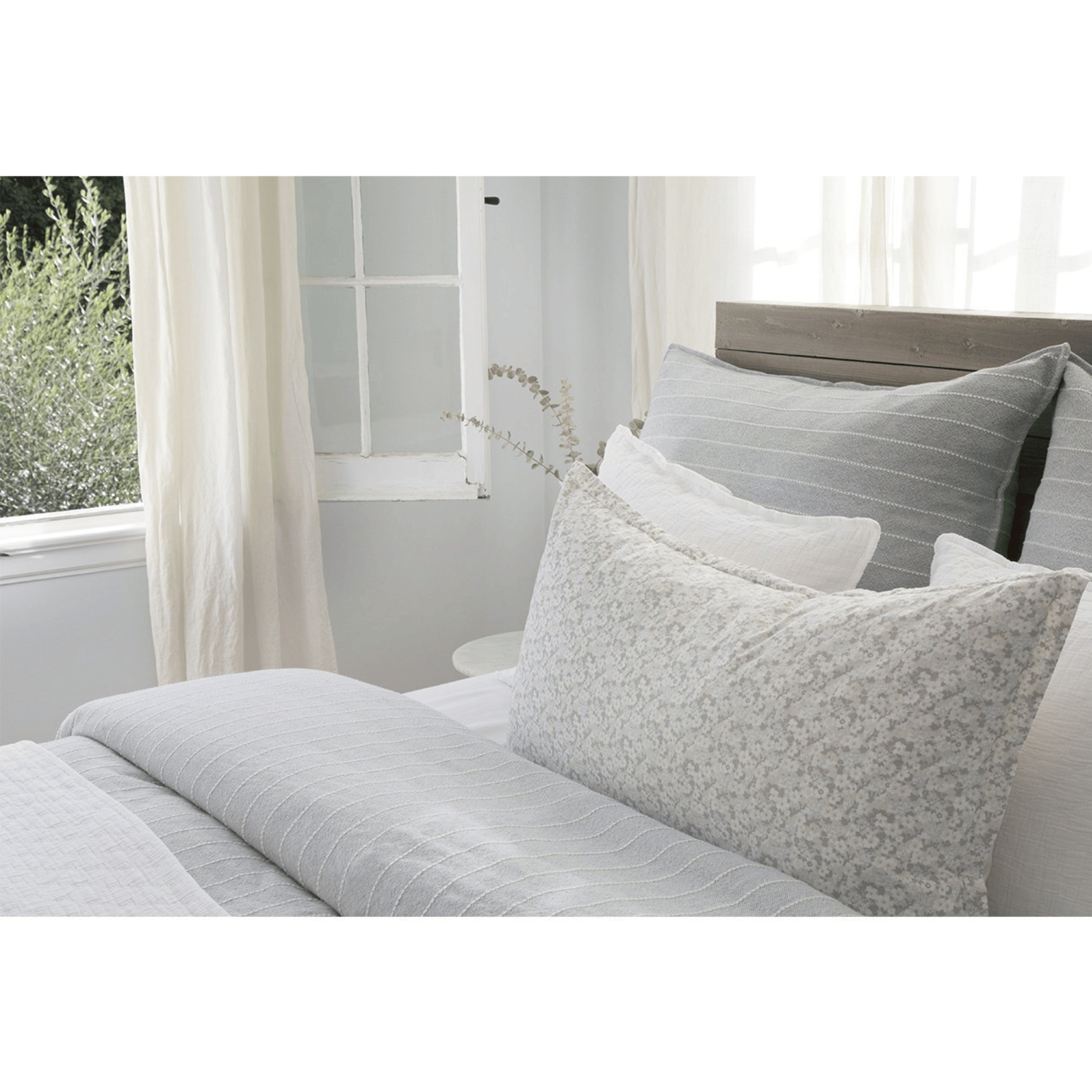 Premium Henley Big Pillow with Insert - Soft & Comfortable Decorative Throw Pillow for Sofa, Bed, Living Room & Home Decor