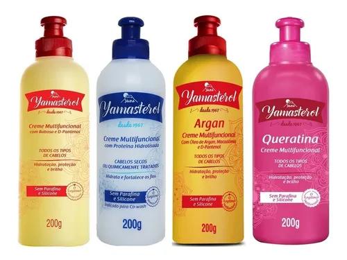 4-Pack Yamasterol Cream - Multifunctional Aloe & Argan Moisturizer for Dry Skin, Hands, Feet & Hair | Hydrating & Nourishing for Daily Skincare Routine
