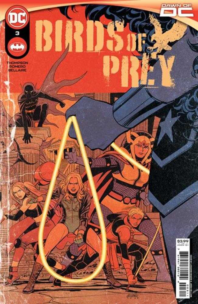 Birds Of Prey #3 Cover A Leonardo Romero - DC Comics Graphic Novel - Perfect for Comic Collectors & Fans - Great Gift for Superhero Enthusiasts