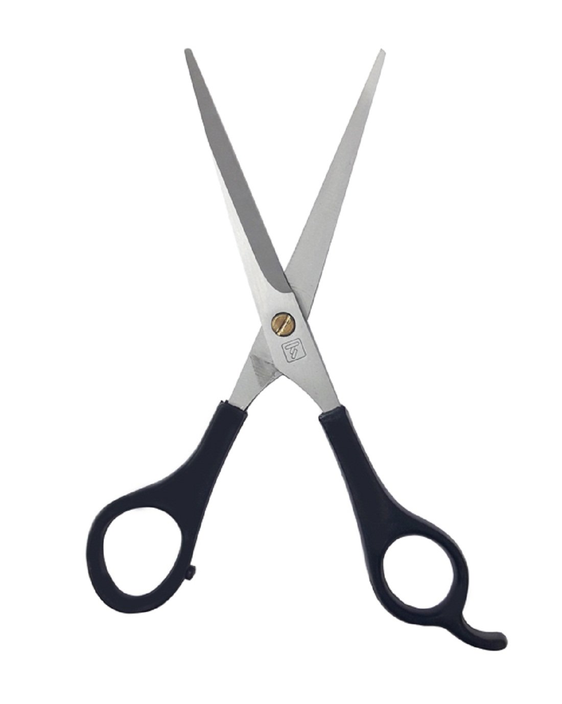 Kabello Professional Salon Hair Styling Comb Set - 9 Piece Black Detangling & Styling Combs with Free Hair Cutting Scissors | Perfect for Salon Professionals, Home Haircuts & DIY Styling